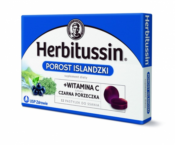 Herbitussin Porost Islandzki LIFESTYLE, Zdrowie - Herbitussin Porost Islandzki