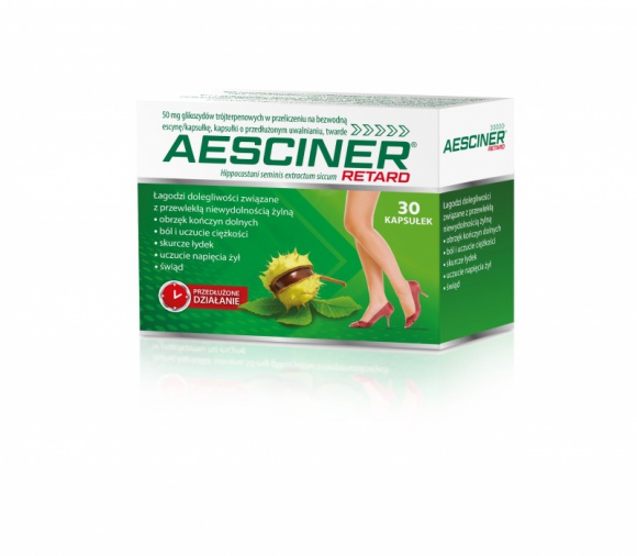 Aesciner® Retard – gdy masz problem z obrzękami