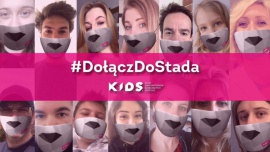 #DołączDoStada K.I.D.S. – gwiazdy zakładają maseczki „wilka",by wspierać lekarzy
